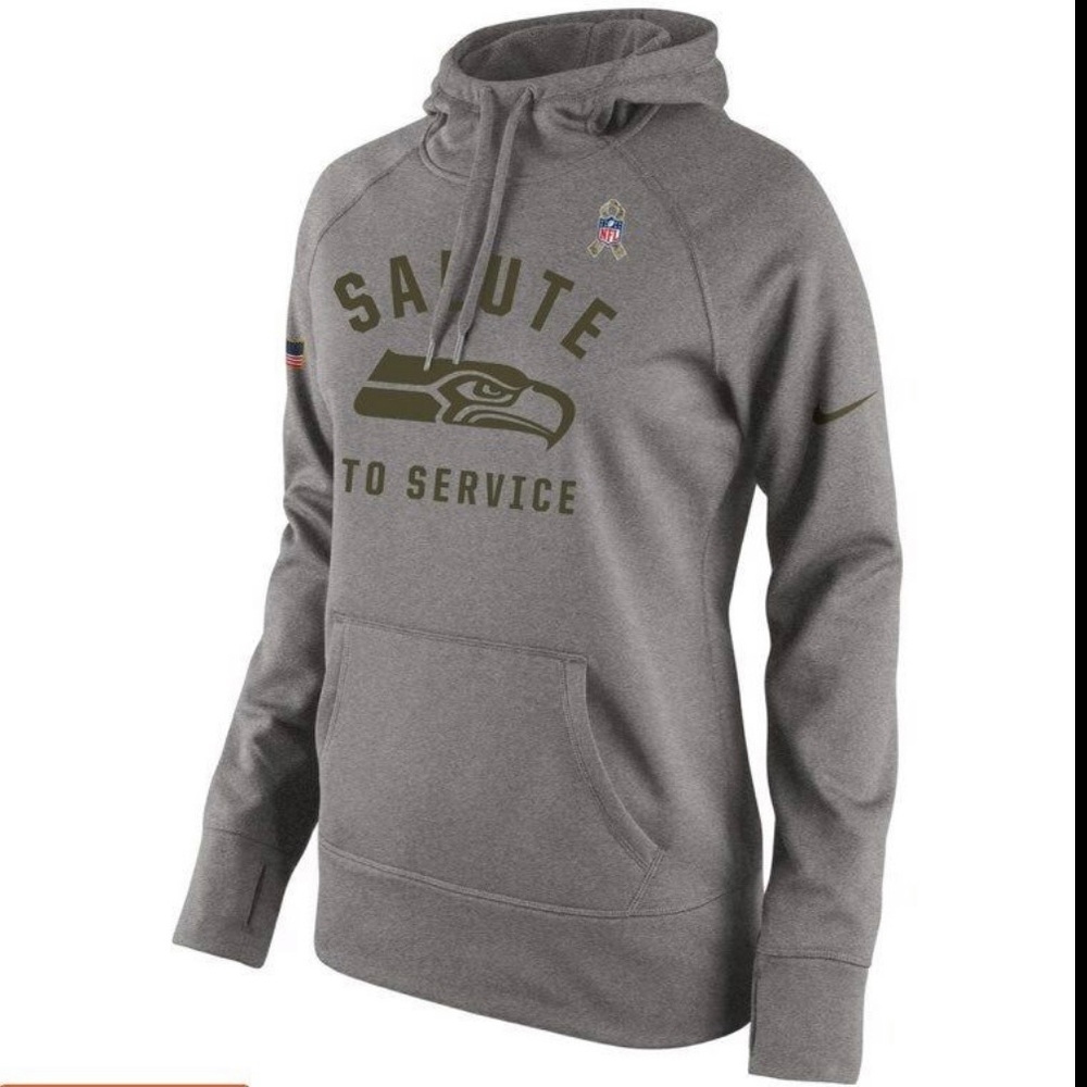 💙 Nike Salute to Service Seattle Seahawks Hoodie 💚